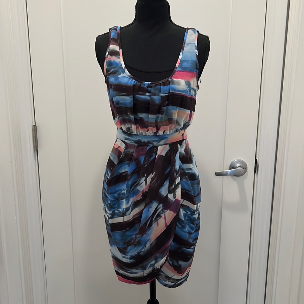 Guess cross-back mini dress